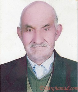 حسین ک عبدول کریم-از تعزیه خوانان برجسته روستای برغمد
