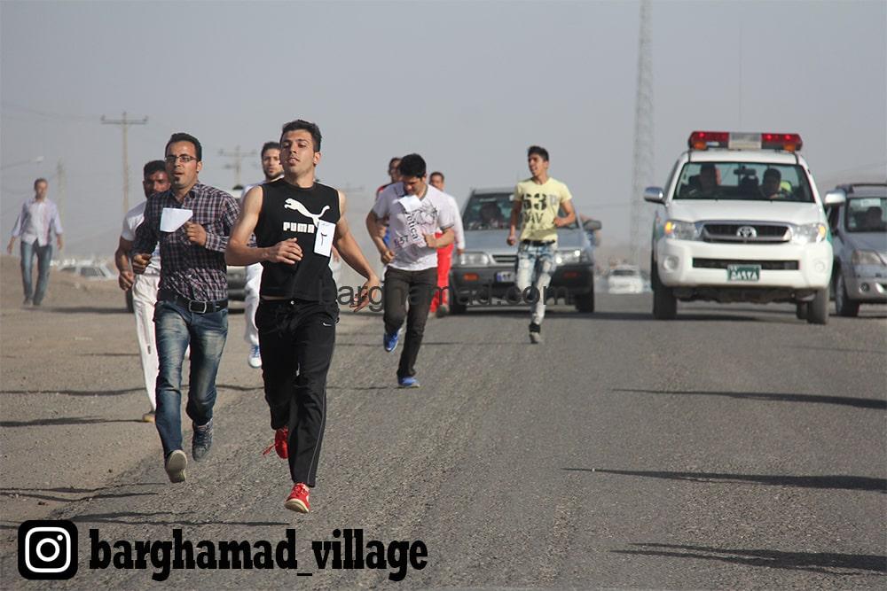 مسابقه ی دومیدانی روستای برغمد سال 92