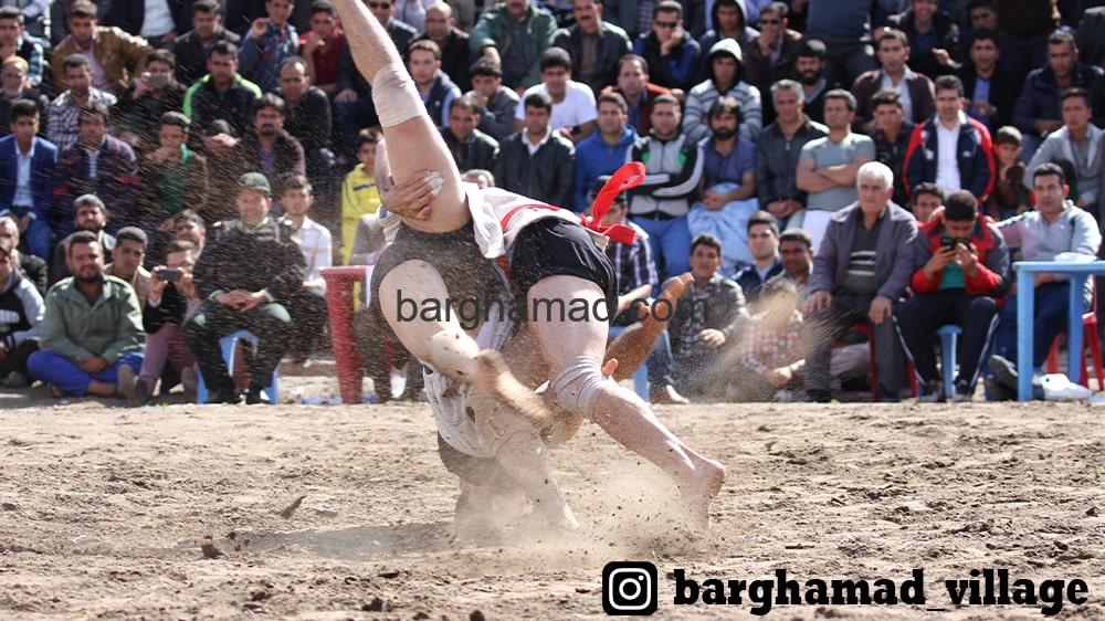 کشتی با چوخه گود بنی هاشم برغمد سال 90